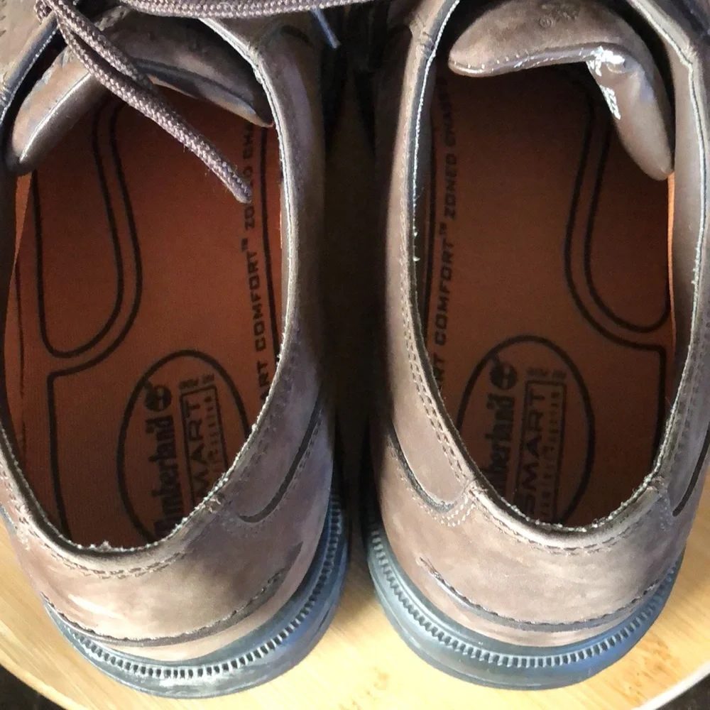 Timberland waterproof Montgomery PTO suede brown shoes‎ men's size 10.5